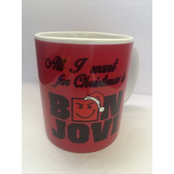 Orca Coating Cup “ All I Need For Christmas Is BON JOVI” 8oz - Picture 1 of 9